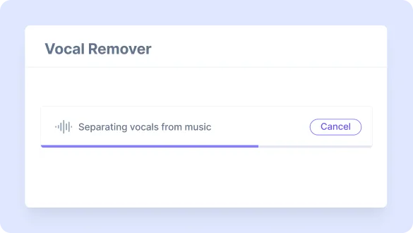 Vocal Remover step2