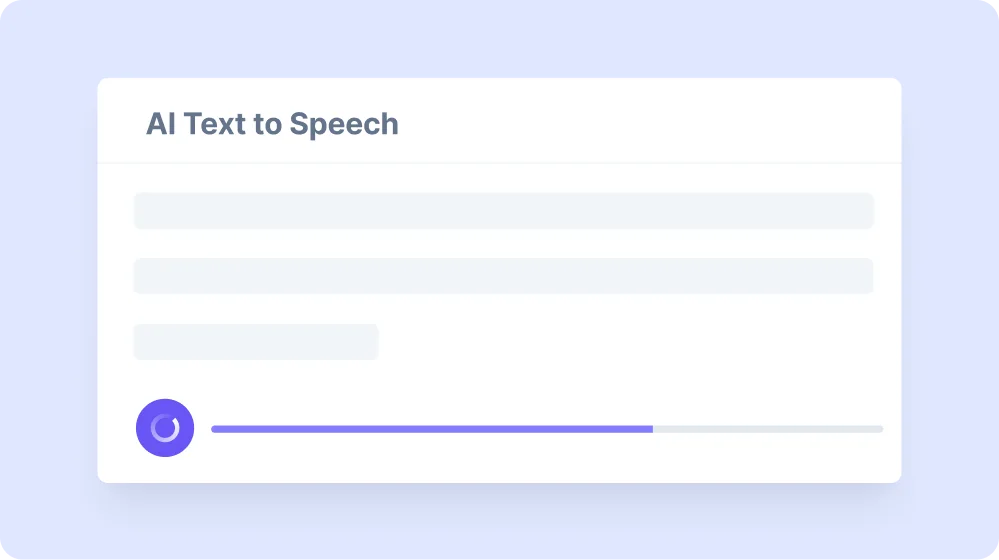 converting text to speech