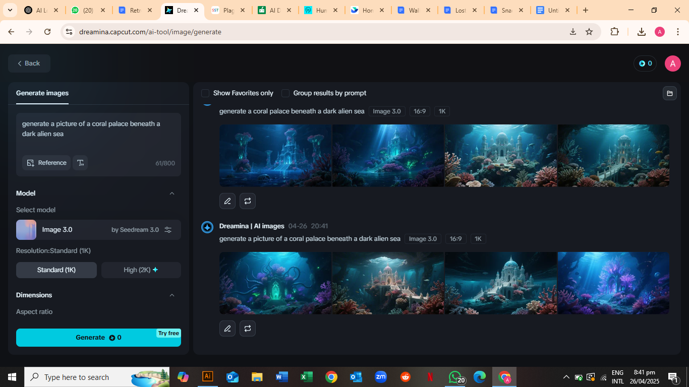 Dreamina AI image generator