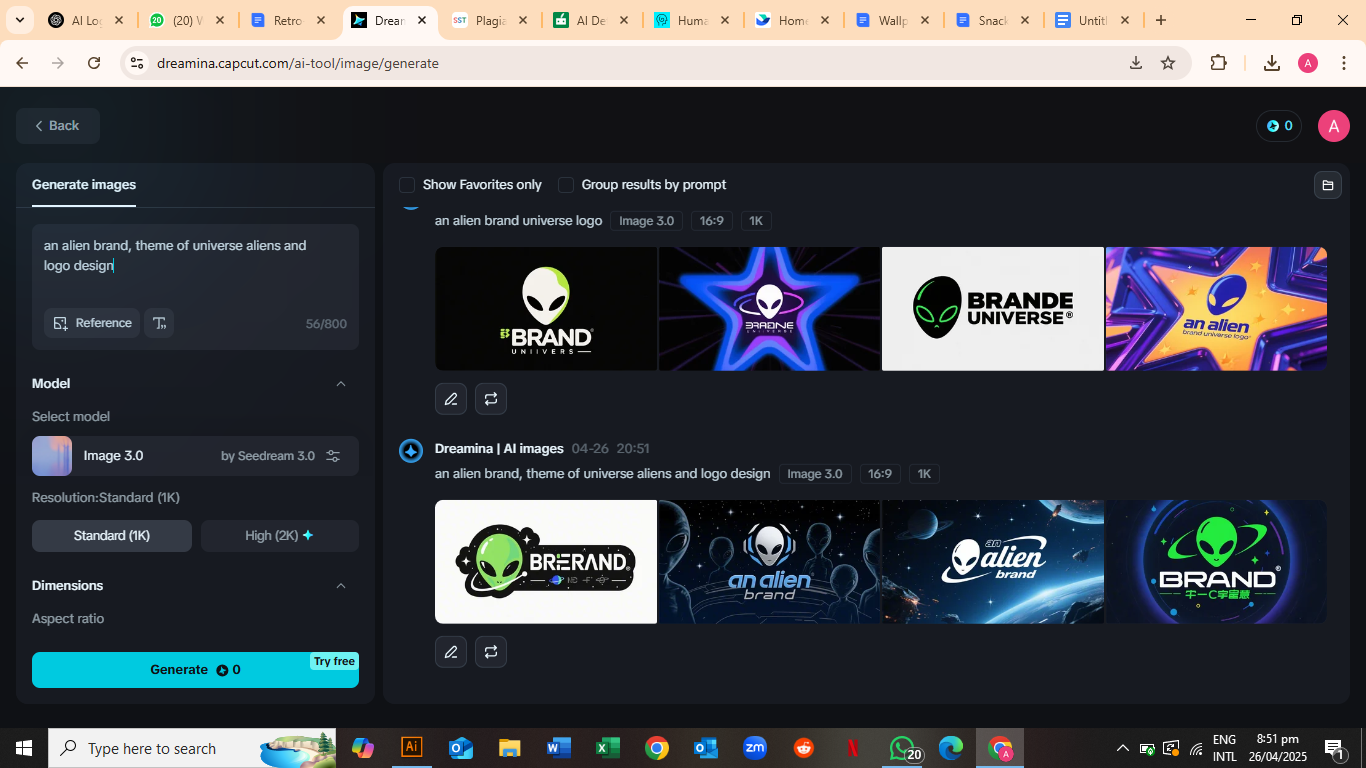 AI logo generator