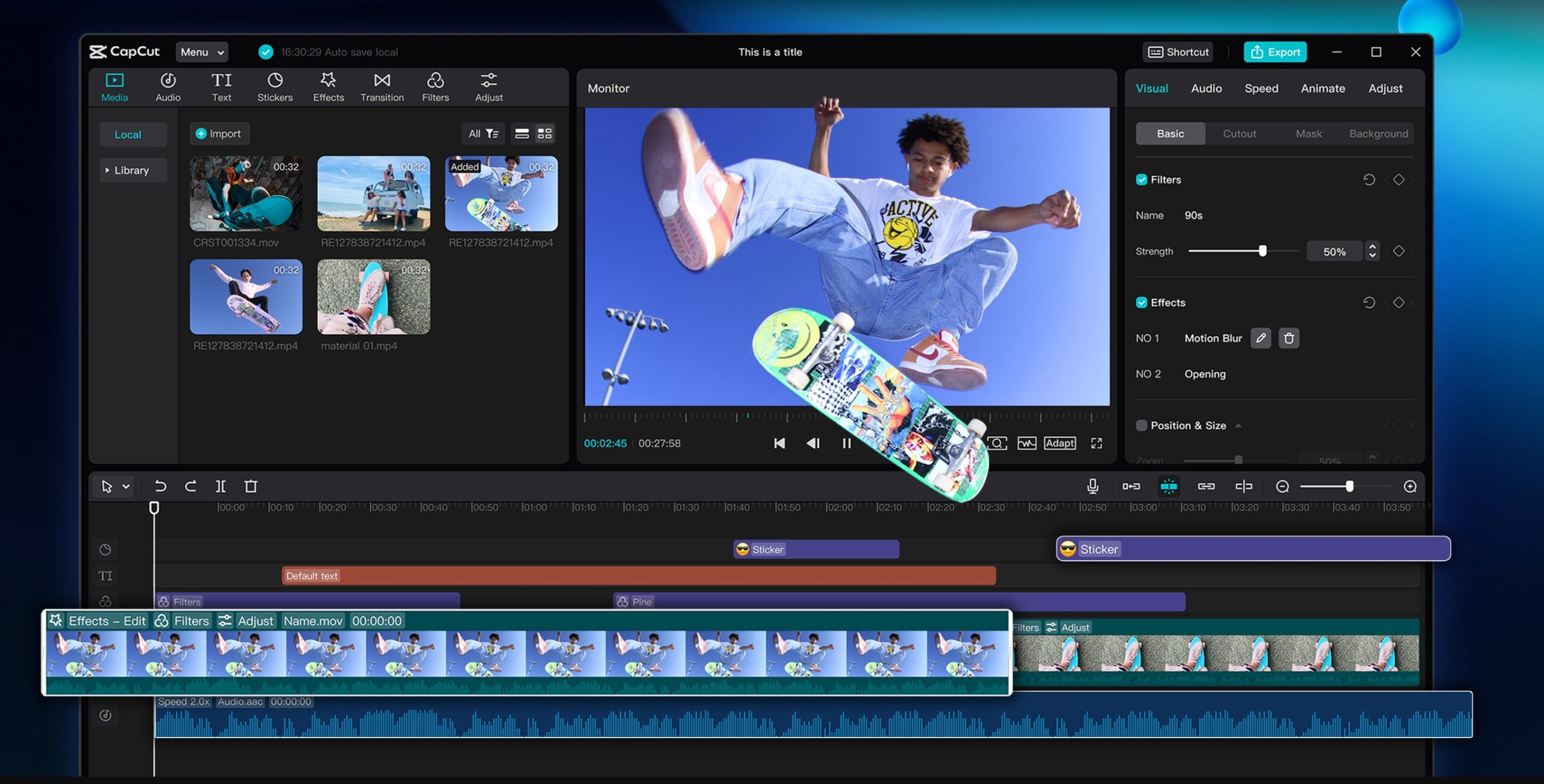 Make Instagram Reels and TikTok Using CapCut