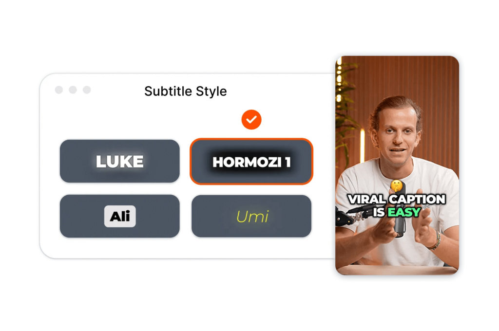 Submagic AI caption generator