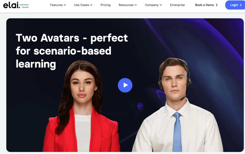 Elai.io AI avatar generator