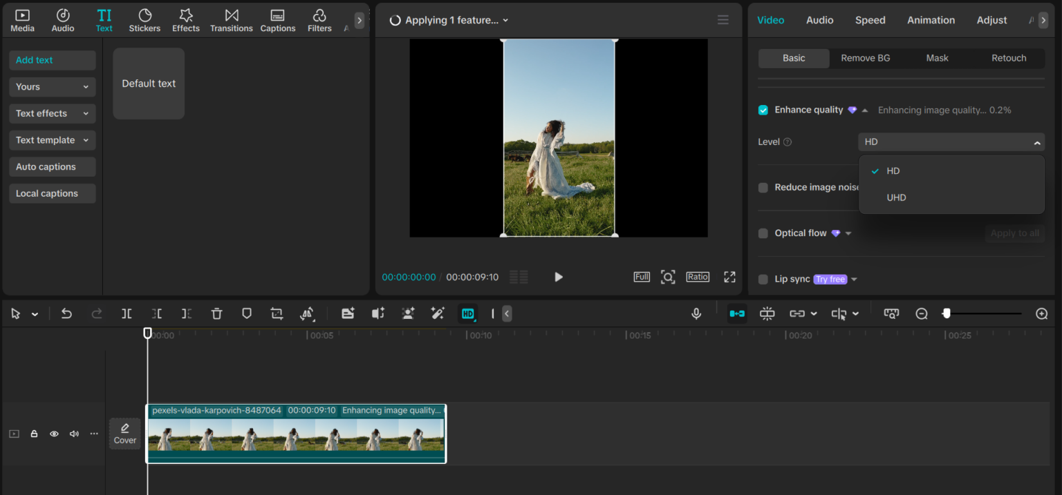 CapCut AI Video Upscaler: Keep Your Short-Form Reels Sharp and Clear ...