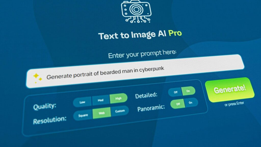 Text to image prompt