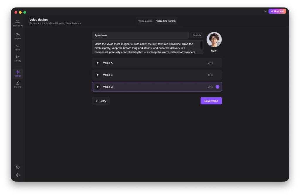 Save ai voice