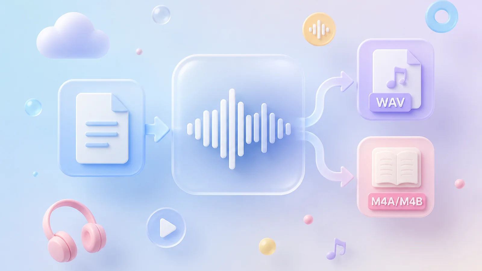 Beyond Text to MP3