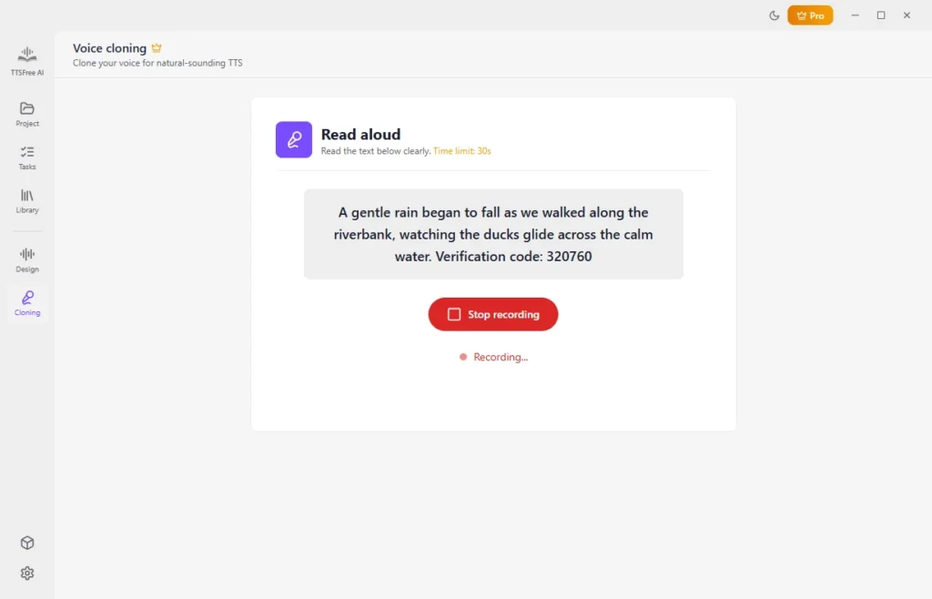 Record your voice
