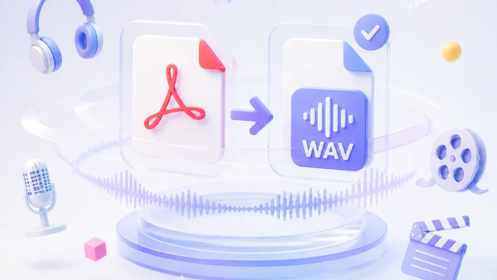PDF para WAV