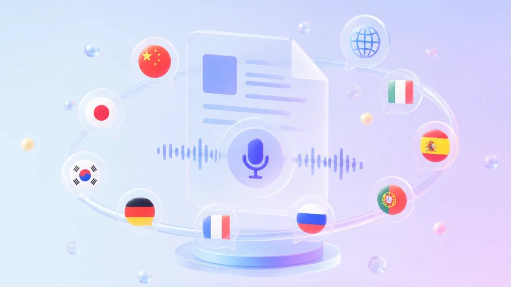 wide language support