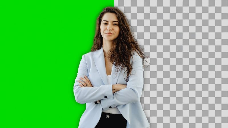 Create professional videos without green screen