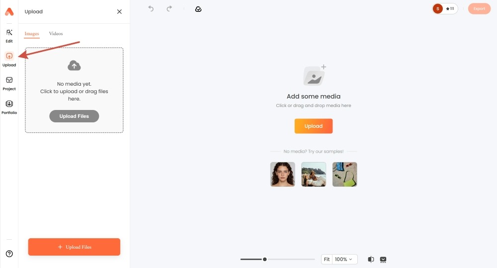 upload video to airbrush